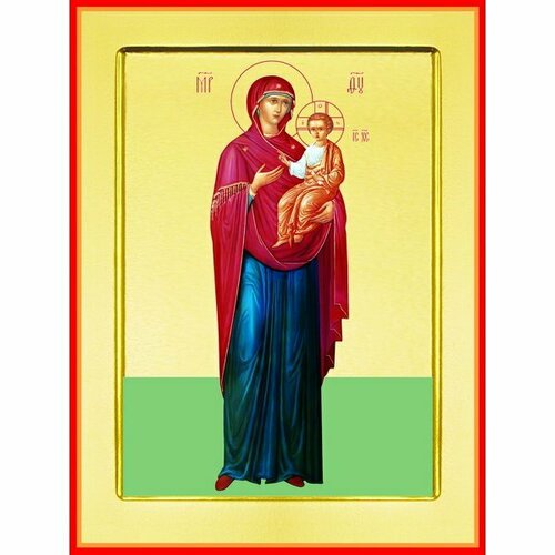 Икона Божьей Матери Одигитрия ростовая, арт PKI-БМ-26