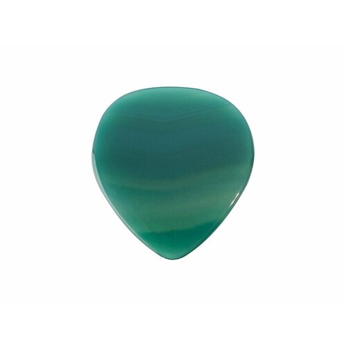 GP-ST-1/GR Exotic Stone Медиатор, камень, зеленый, Pickboy