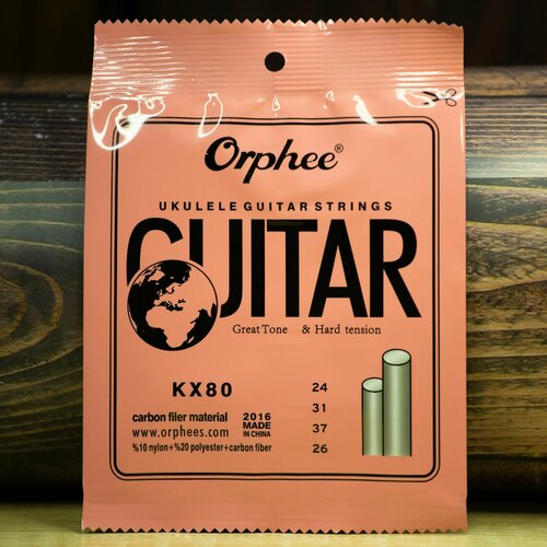 Нейлоновые струны для укулеле Orphee 4 KX80