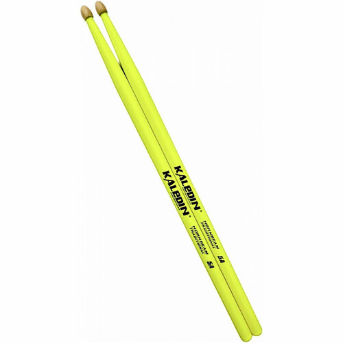 KALEDIN DRUMSTICKS 7KLHBYL5A Барабанные палочки 5A, флуорисцентные
