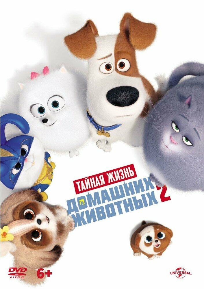 Тайная жизнь домашних животных 2 (м/ф) DVD-video (DVD-box)