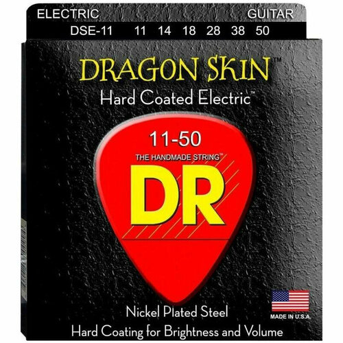 DR DSE-11 DRAGON SKIN Струны для электрогитары