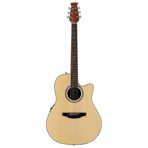 Applause AB24II-4S Balladeer Mid Cutaway Natural Satin Гитара электроакустическая, цвет натуральный матовый, (Китай)