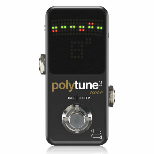 TC Electronic Polytune 3 Mini Noir напольный тюнер гитарный тюнер tc electronic polytune 3 mini