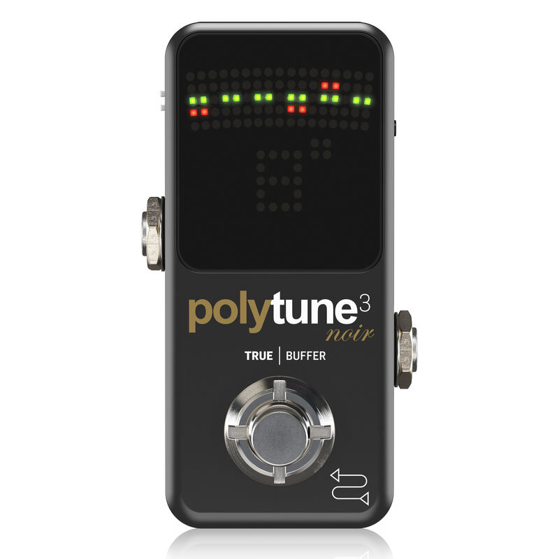 TC Electronic Polytune 3 Mini Noir напольный тюнер