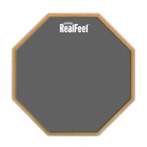 Пэд тренировочный односторонний 12, Evans RealFeel RF12G pearl pdr 08sp practice pad 8 тренировочный пэд