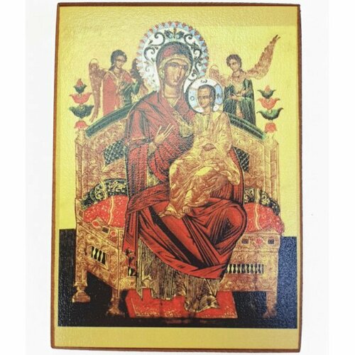 Икона Божья Матерь Всецарица (копия старинной), арт STO-646 икона божья матерь воспитание копия старинной арт sto 394