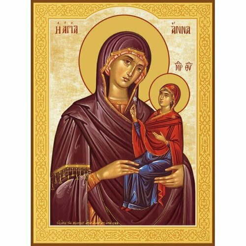 Икона Анна праведная, мать Богородицы, арт ДМИ-357