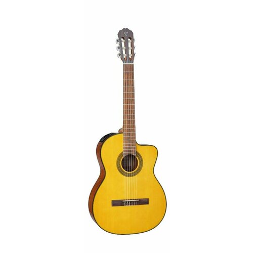 TAKAMINE GC1CE NAT классическая электроакустическая гитара с вырезом, цвет натуральный электроакустические гитары takamine g90 series gd93ce nat