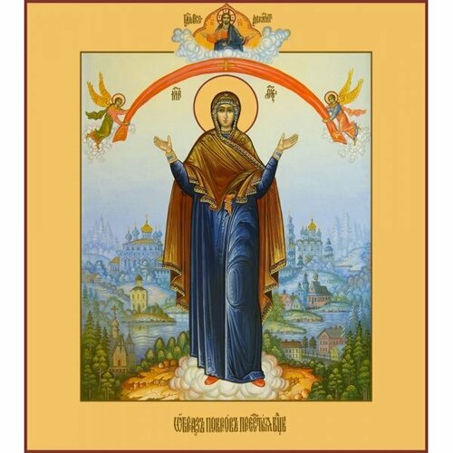 икона покров божией матери арт msm 6225 Икона Покров Божией Матери, арт MSM-4239