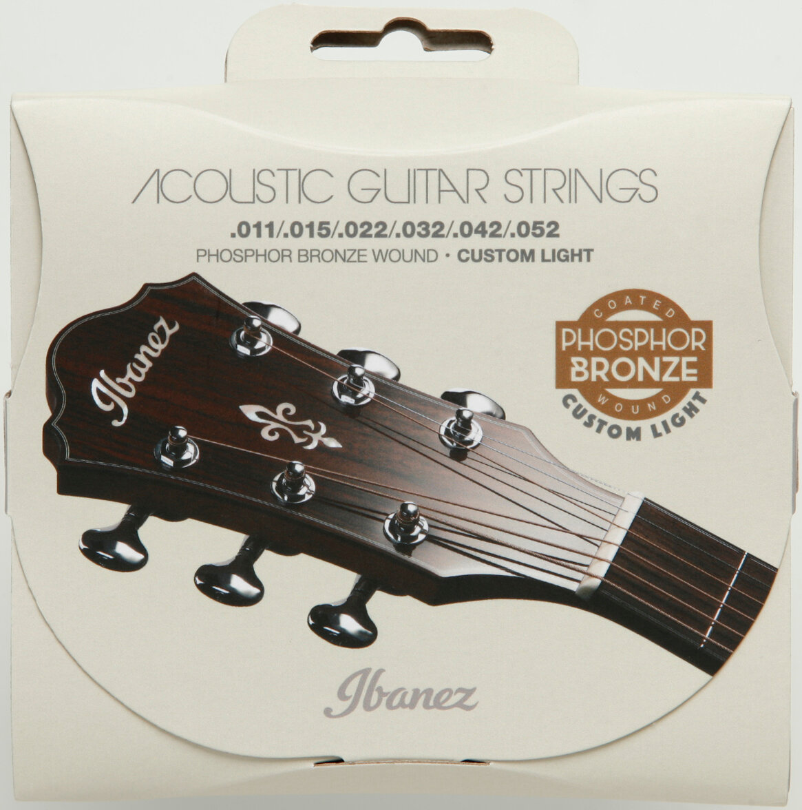 IBANEZ IACSP62C Струны для акустической гитары, бронза 80/20, 11-52, лёгкое натяжение