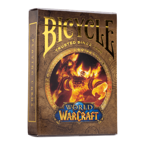 Карты Bicycle World of Warcraft Classic Standard Index  нельсон микки world of warcraft испепелитель