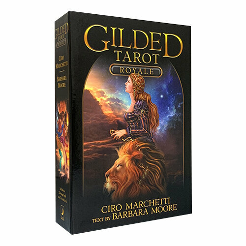 Карты Таро: Gilded Tarot Royale мини карты королевское позолоченное таро gilded tarot royale mini llewellyn