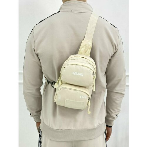 фото Рюкзак слинг , бежевый нет бренда