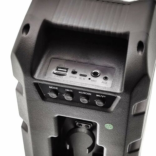 Портативная беспроводная BLUETOOTH колонка RGB подсветка 120 W до 8 часов автономной работы S-17 426900₽