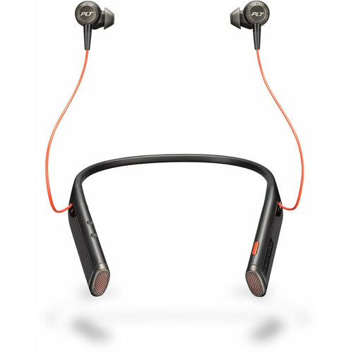 Plantronics Voyager 6200 UC беспроводная гарнитура для ПК и моб тел Bluetooth ANC USB-A черная 208748-101 4493800₽