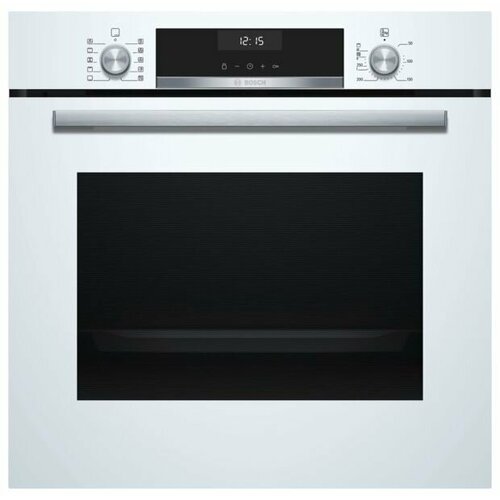 Духовой шкаф Электрический Bosch HBG537NW0R белый встраиваемый 6966100₽