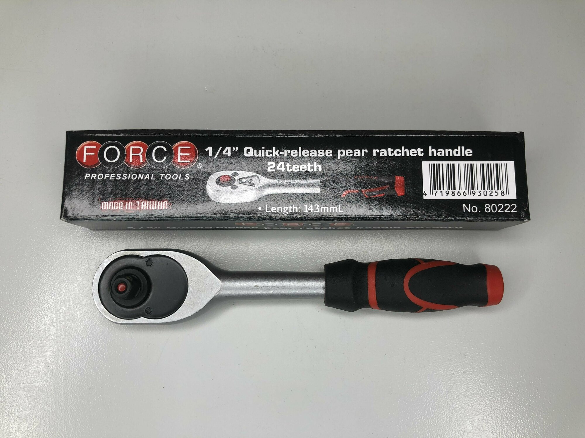 Трещотка FORCE 1/4"