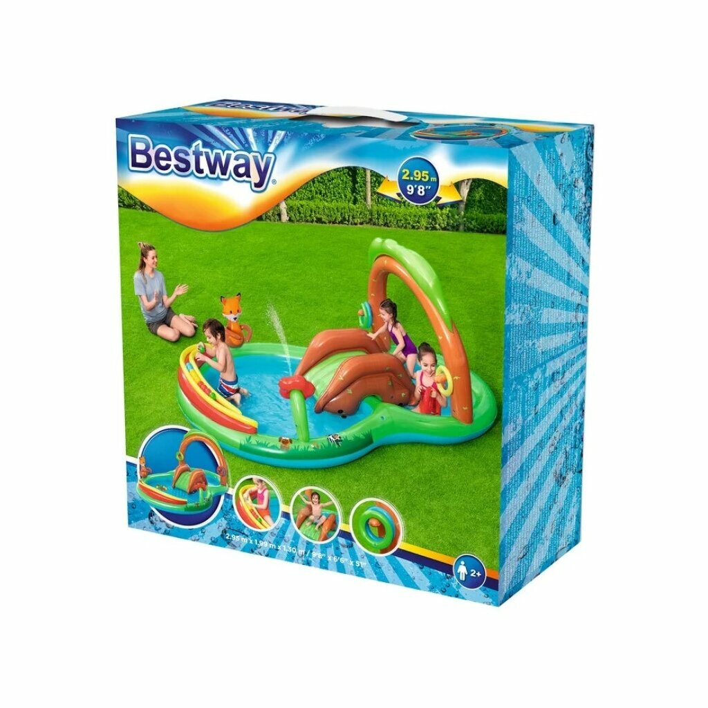 Детский игровой бассейн Bestway Playing Woods 295х199x130 см, 325 л 006172 - фото №10