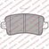 DELPHI LP2084 Колодки тормозные OPEL INSIGNIA 08-/SAAB 9-5 10- за...