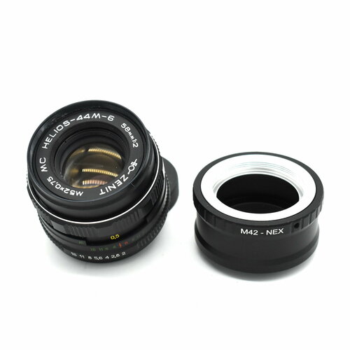 Бюджетный мануальный портретный объектив Гелиос-44М-6 МС 258 для Sony E 679000₽