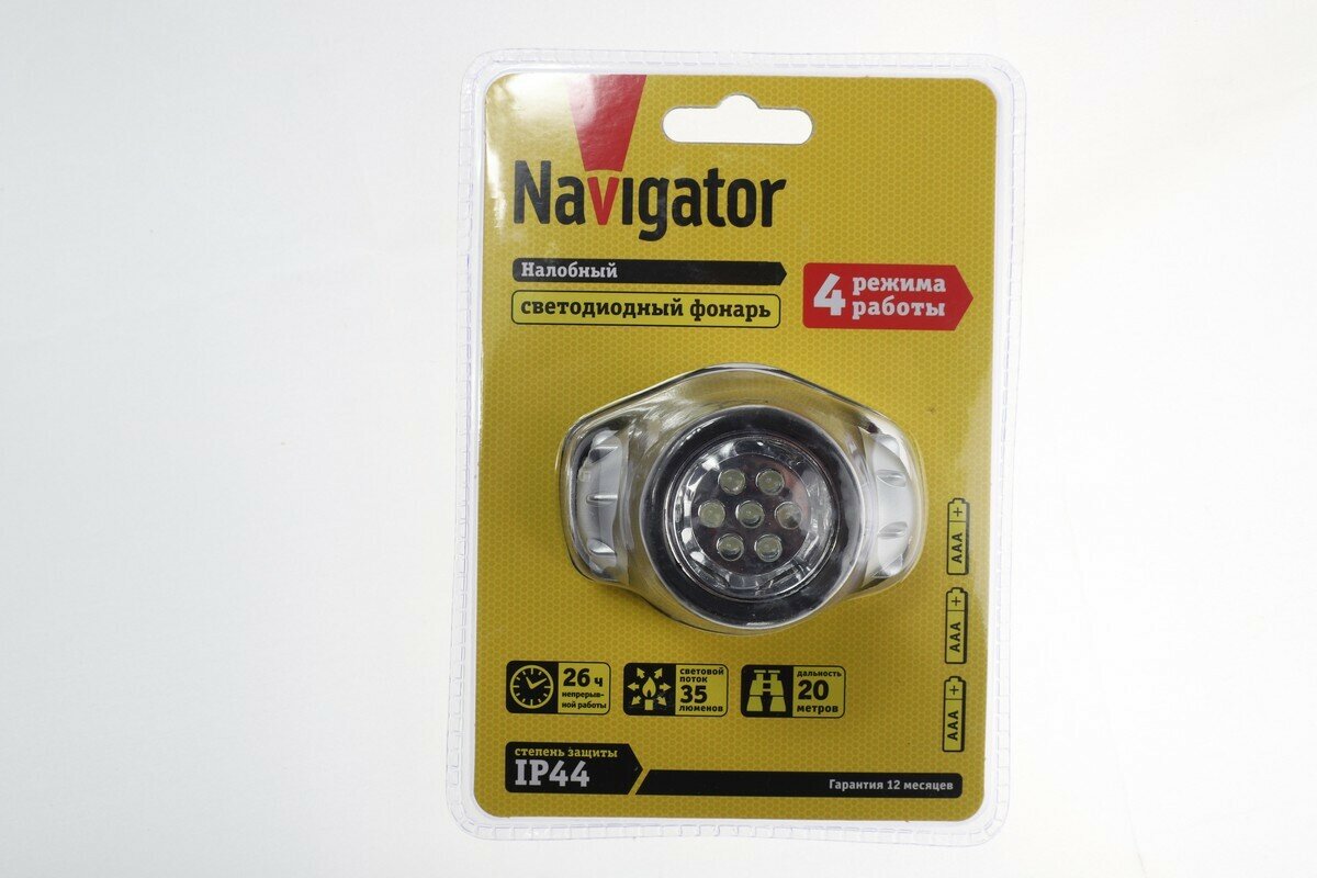 Налобный фонарь Navigator - фото №17