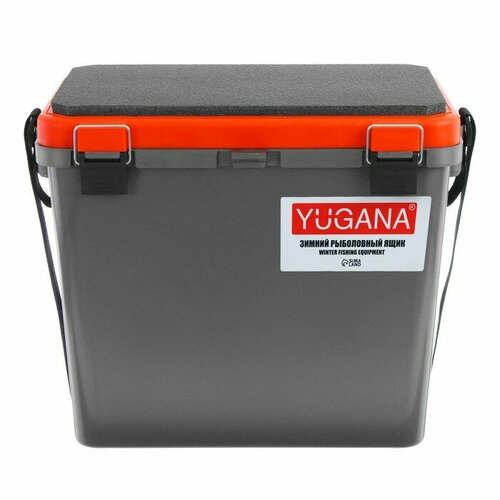 фото Yugana ящик зимний yugana односекционный, цвет серо-оранжевый