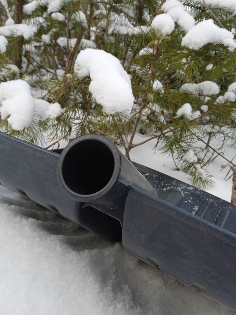 Лопата для снега без черенка - фотография № 9