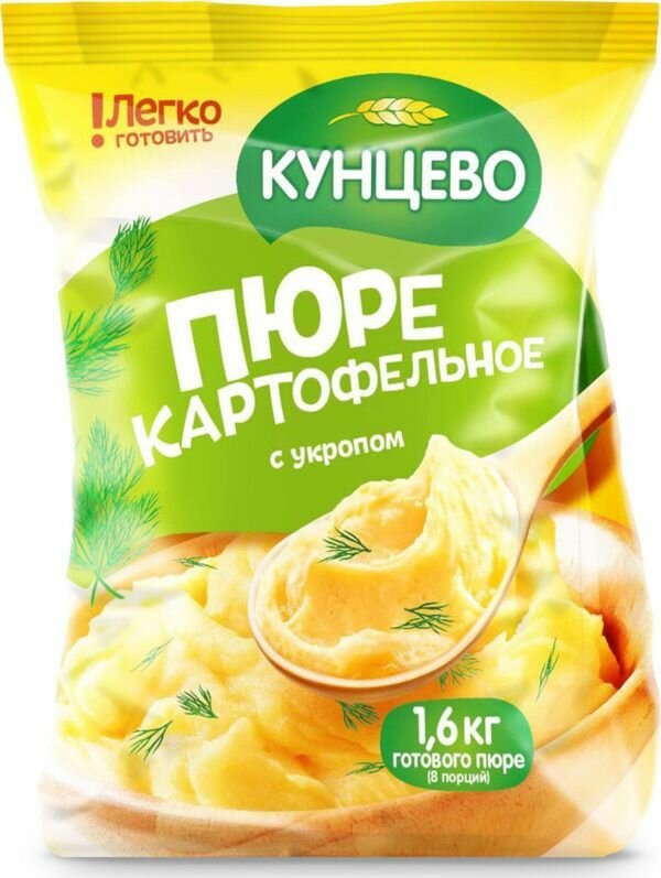 Пюре картофельное с "Укропом", 240гр*4шт.