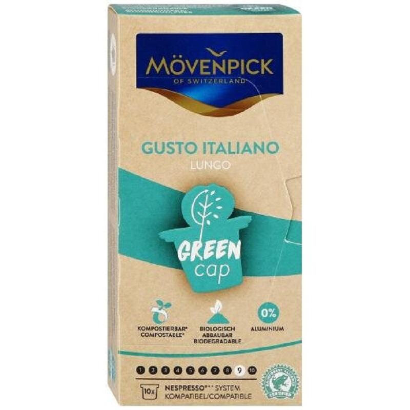 Кофе в капсулах Movenpick Gusto Italiano Lungo, 10 капсул - фотография № 3
