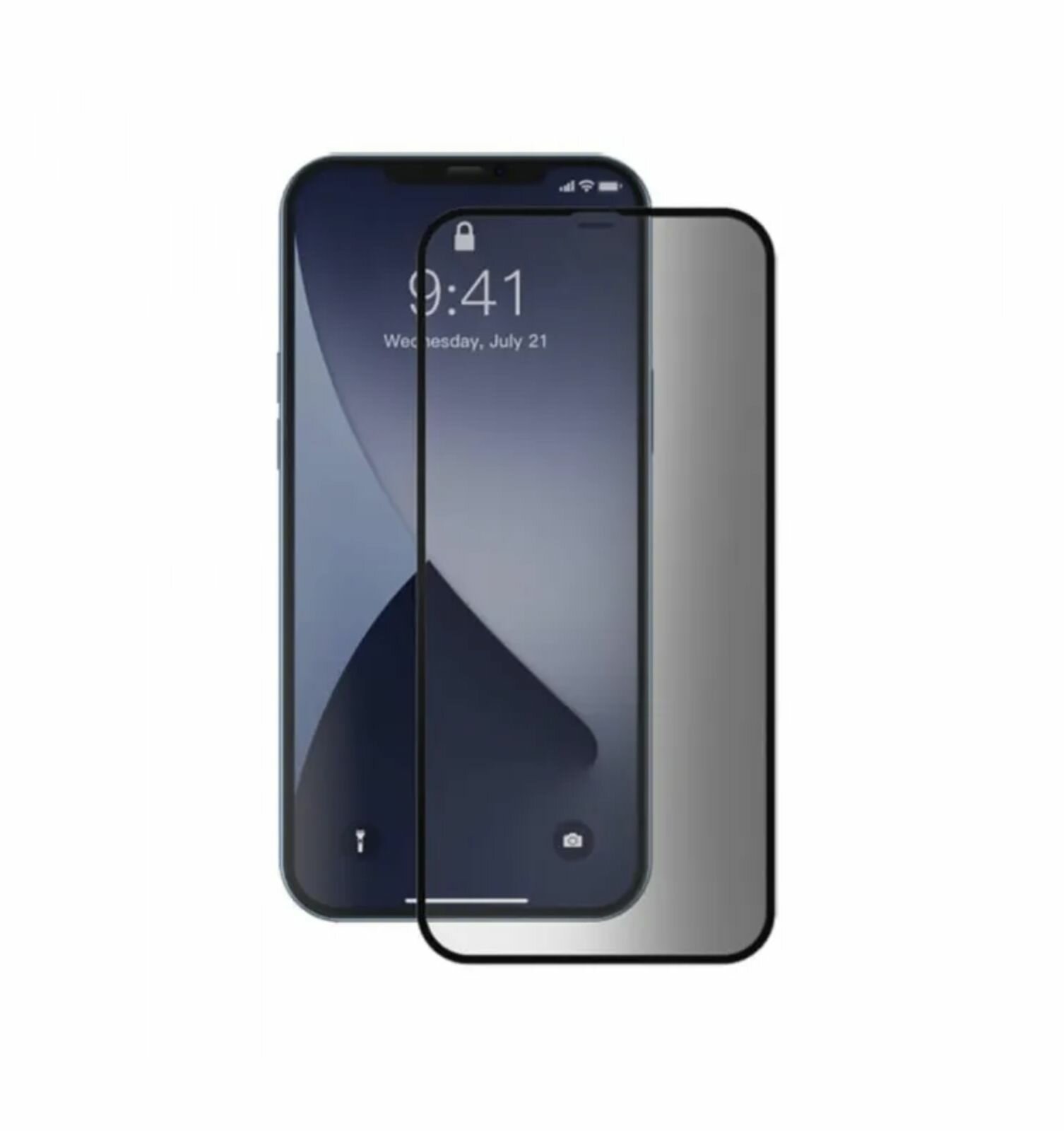 Защитное стекло Remax Panshi GL-53 Антишпион для iPhone 12 Max — фото 1