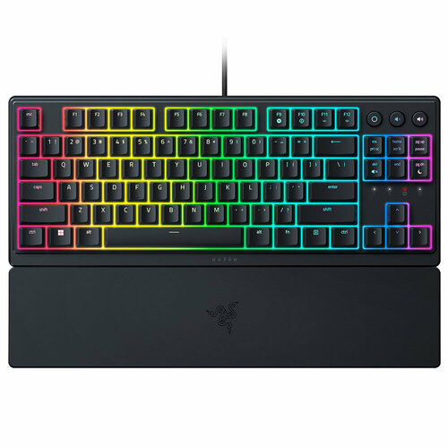 Игровая клавиатура Razer Ornata V3 TKL, русские буквы, механико-мембранные переключатели (RZ03-04880100-R3M1)