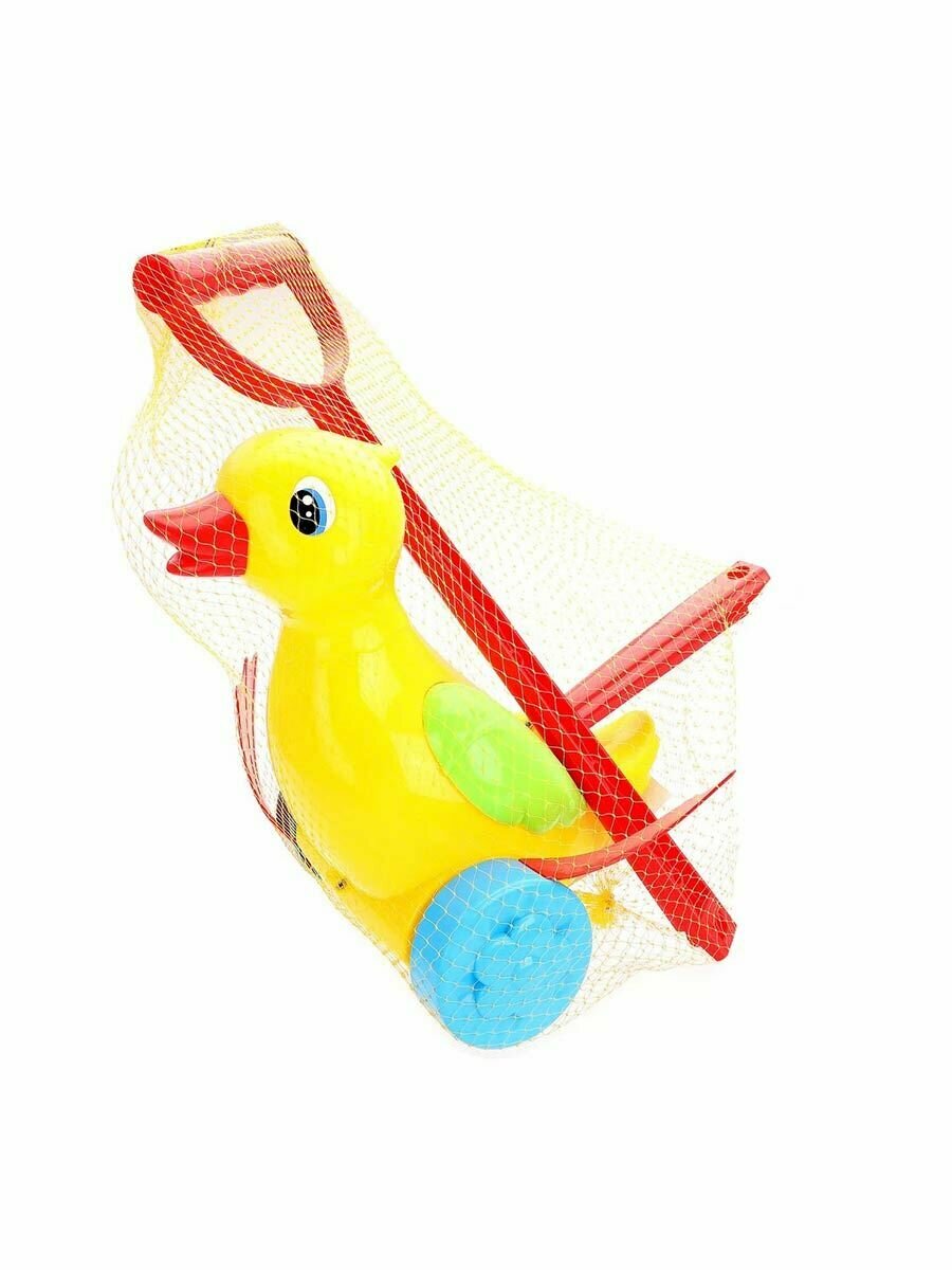 Каталка Уточка на палке Stellar 01357 — фото 1