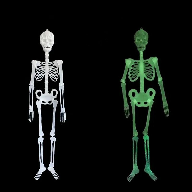 Светящийся скелет-декорация 40 см