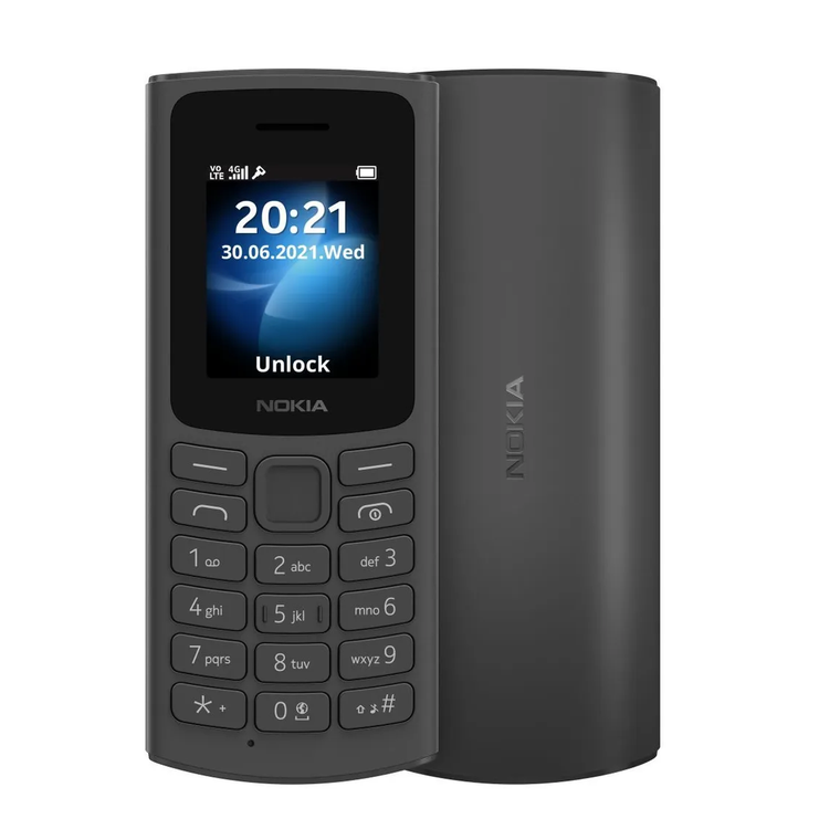 Nokia 105 TA-1557 DS EAC Charcoal . - фотография № 4