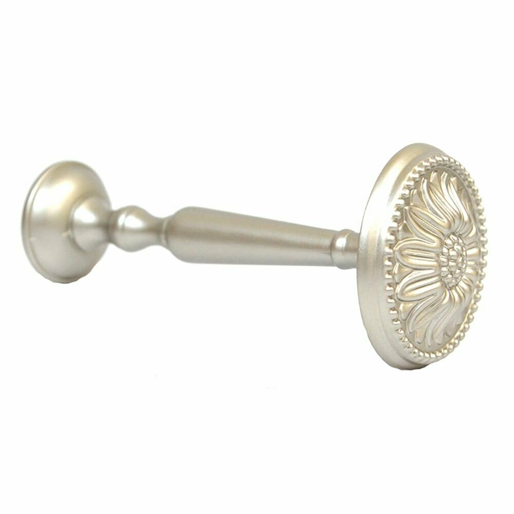 фото Держатель для штор Декор сталь матовая