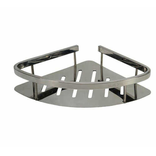 Полка Hotel угловая нержавеющая сталь