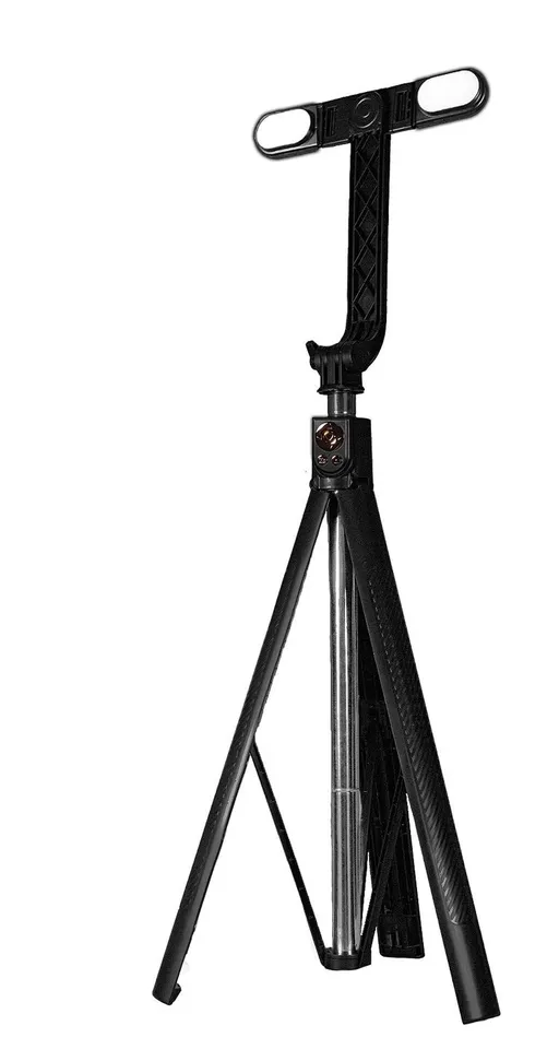 Монопод трипод штатив ISA Selfie Stick 2,2 м, с Bluetooth-пультом и подсветкой
