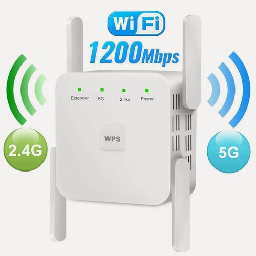 Изображение товара Усилитель Wi Fi сигнала с антеннами, wi-fi репитер сигнала