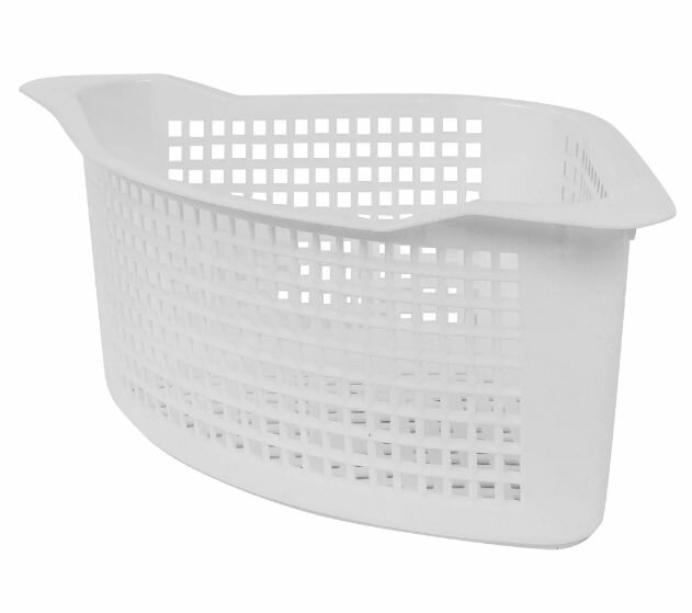 фото Корзина для хранения угловая 29х18х12 см полипропилен цвет сиреневый/жёлтый