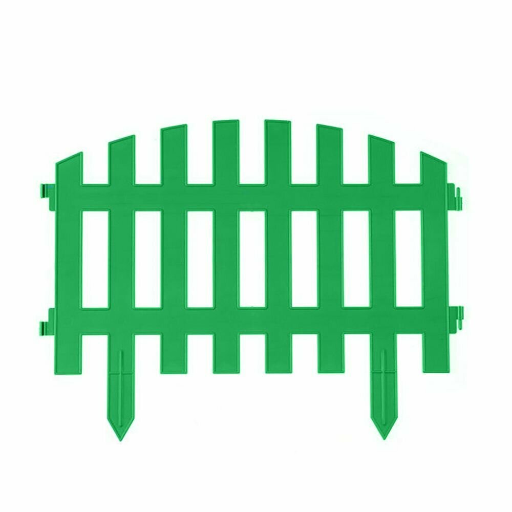Забор декоративный зеленый
