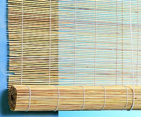 Штора рулонная Эскар 60х160см бамбук натуральный