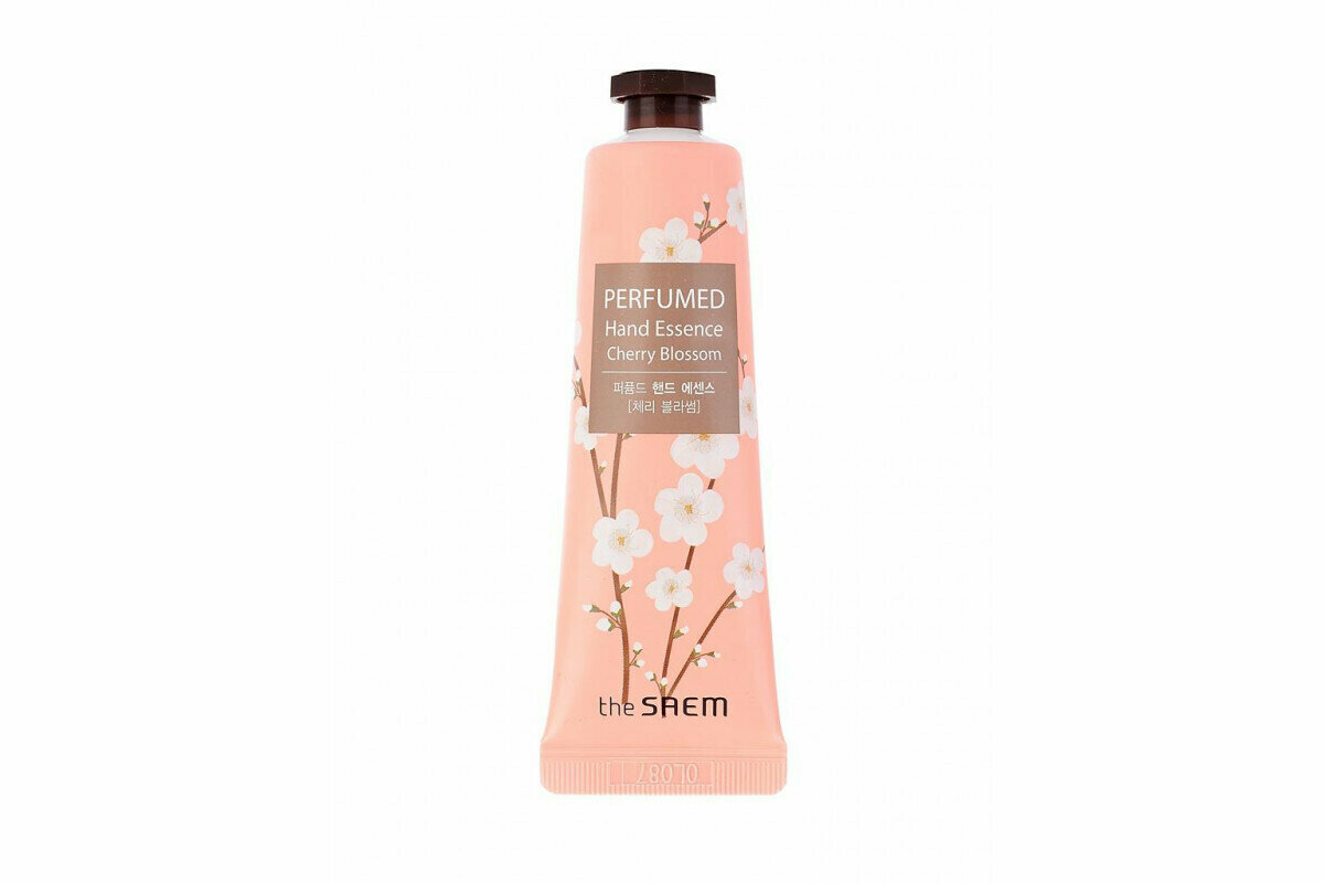 THE SAEM Крем-эссенция для рук парфюмированный Perfumed Hand Essence Cherry Blossom 30мл