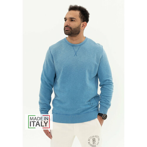 Свитшот Bowery NYC, размер L, голубой