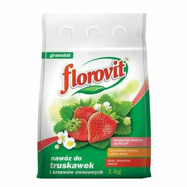 Удобрения Florovit для клубники и земляники 1 кг