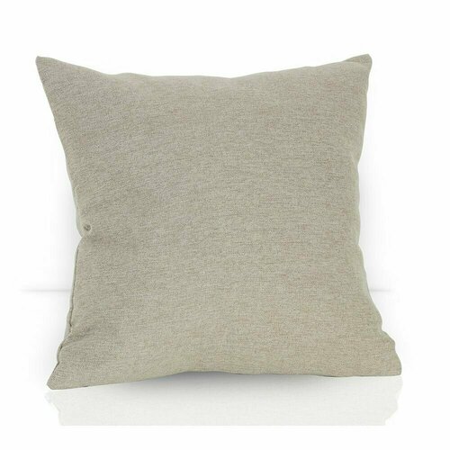 Подушка декоративная Шенил 40х40 см бежево-розовая 799₽