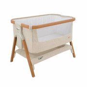 Колыбель Tutti Bambini CoZee с колесами Scandinavian Walnut and Ecru