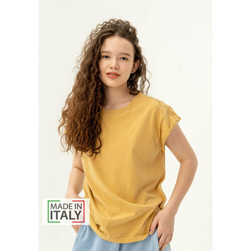 Футболка Bowery NYC, размер XS, желтый