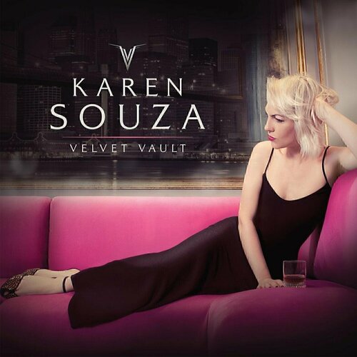 Виниловая пластинка Karen Souza. Velvet Vault. Crystal Fuchsia (LP)