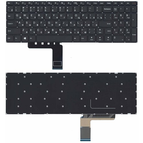 Клавиатура для ноутбука Lenovo IdeaPad 110-15ACL черная клавиатура keyboard для ноутбука lenovo ideapad черная с рамкой гор enter 9z ncssn 20r